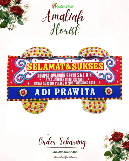 Papan Bunga Ucapan Selamat Dadiharja